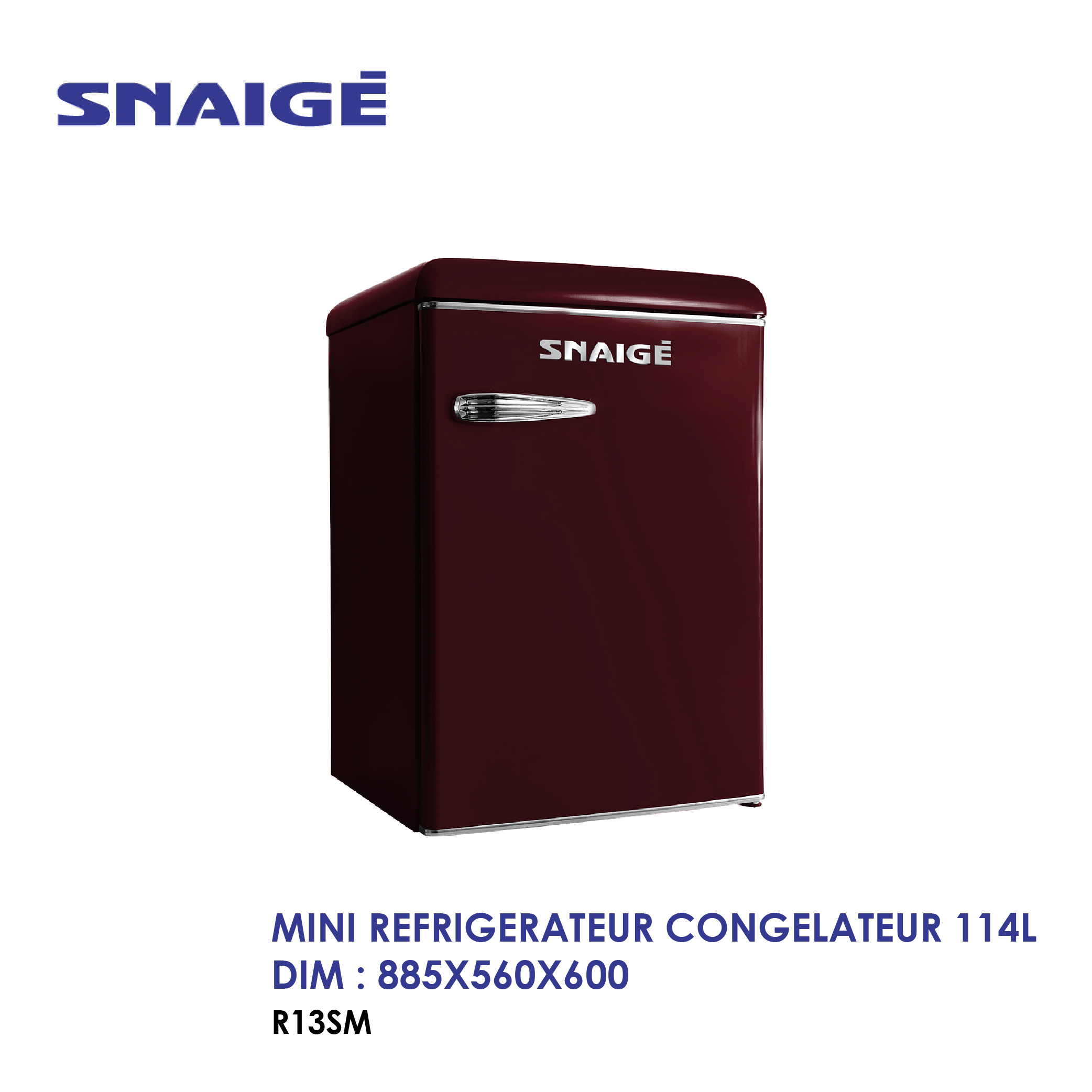 Réfrigérateur mini bar SNAIGE baner mini 1 MARRON